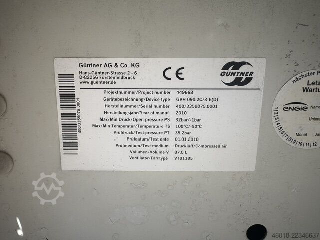 Køler Güntner GVH 090.2C/3-E(D).E