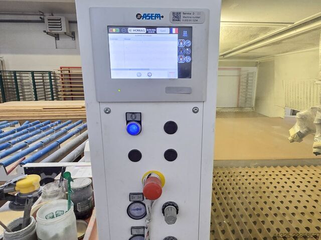 Instalación de pintura por pulverización HOMAG SPRAYTEQ S-100