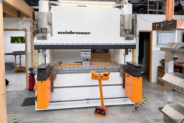 Πρέσα κάμψης με σύστημα ελέγχου Cybelec VisiTouch Pac Weinbrenner GP 80-2550