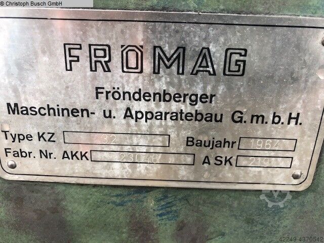 Maszyny klinowych FRÖMAG KZ 32
