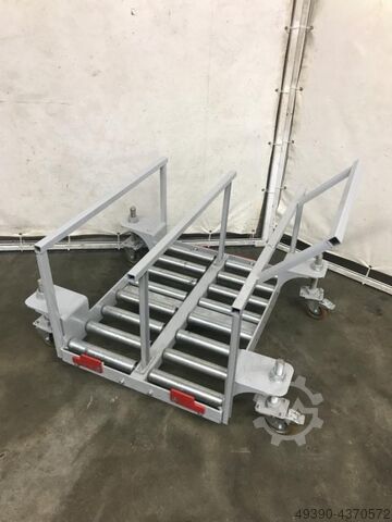Batterijwisselstelling, transportstelling, opslagstelling voor heftruckbatterij, batterijwisselwagen WELUX 2.5 WS2-RR-2-300