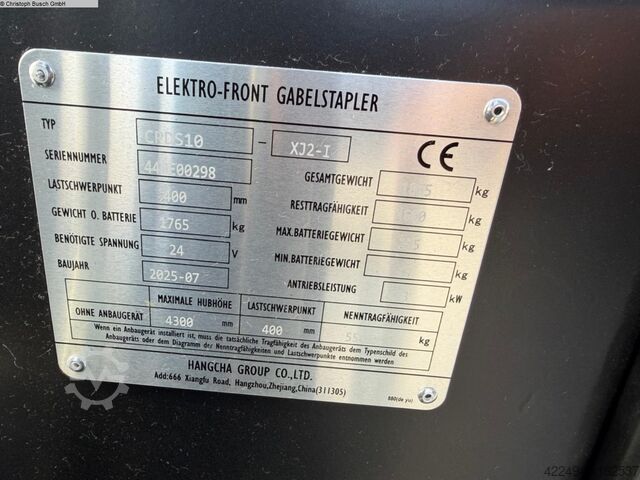  Hangcha CPDS10-XJ2-I