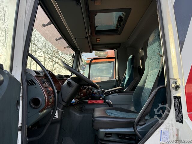 Φορτηγό με επίπεδη καρότσα Daf CF310 6X2 Palfinger PK 12000