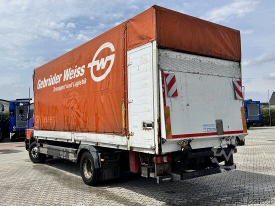 Plattewagen met zeil MERCEDES-BENZ ATEGO  1224, KLIMA