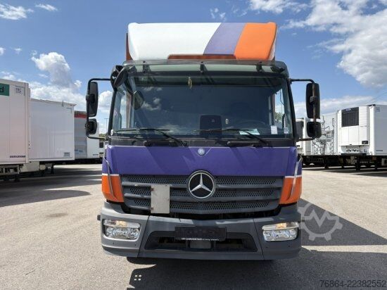 Plattewagen met zeil MERCEDES-BENZ ATEGO  1224, KLIMA