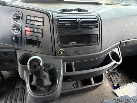 Plattewagen met zeil MERCEDES-BENZ ATEGO  1224, KLIMA