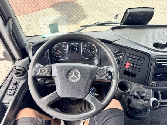 Plattewagen met zeil MERCEDES-BENZ ATEGO  1224, KLIMA