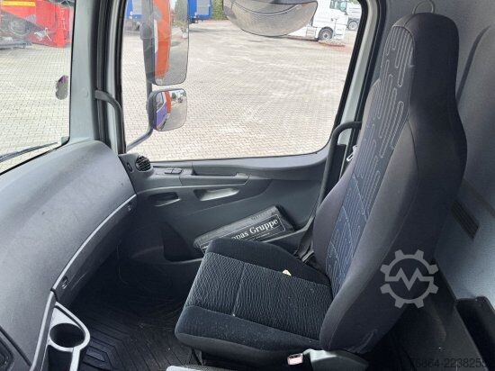 Plattewagen met zeil MERCEDES-BENZ ATEGO  1224, KLIMA