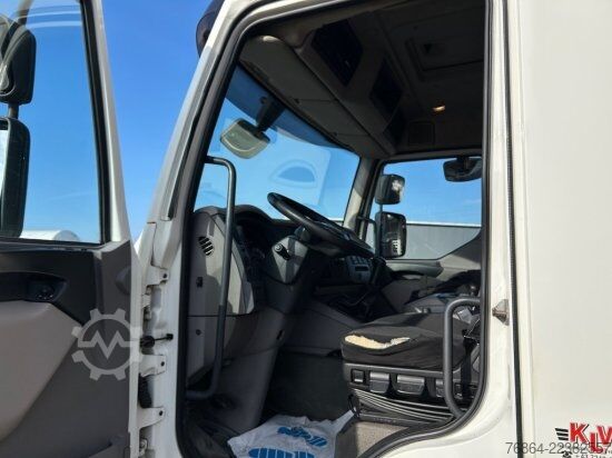 Plattewagen met zeil DAF LF 250, 16 TONNER PLANE MIT LBW,  MANUELL, E6