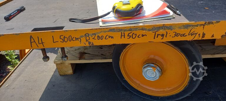 Heavy duty trailer KAMPA-F.Peschler SLA 3000 KG