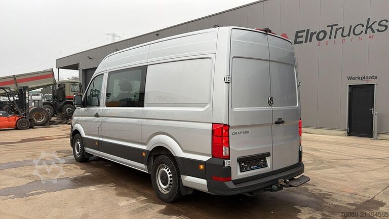 Furgoneta Volkswagen Crafter (BE VAN / NAVI / AIRCO / DUBBEL CABINE ...