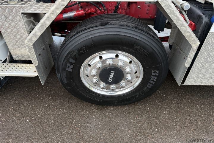 Camión portacontenedores de gancho Iveco 340X51Z X-Way 8x4 Hiab / Swiss-Vehicle