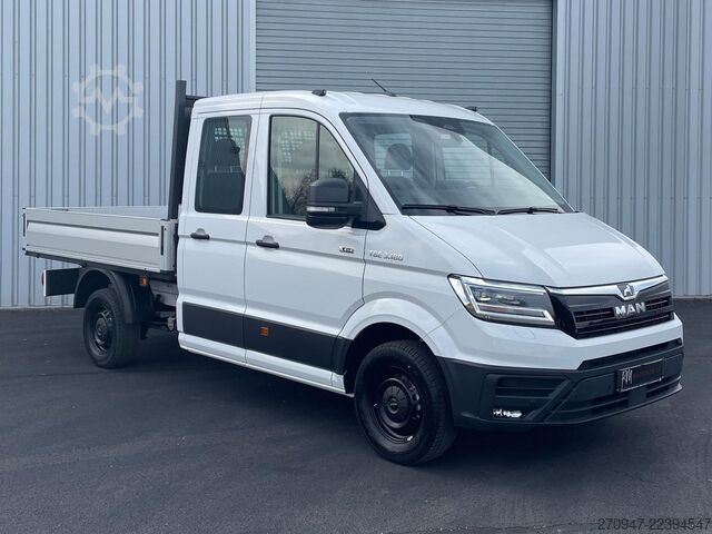 Pick-up van MAN TGE 3.180 Pritsche DOKA MR 4x4 ACC LED DIFF-SPER