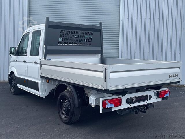 Pick-up van MAN TGE 3.180 Pritsche DOKA MR 4x4 ACC LED DIFF-SPER
