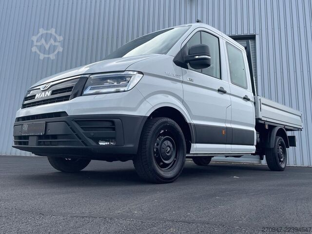 Pick-up van MAN TGE 3.180 Pritsche DOKA MR 4x4 ACC LED DIFF-SPER
