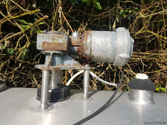 Tanque agitador de acero inoxidable Tanque  10591