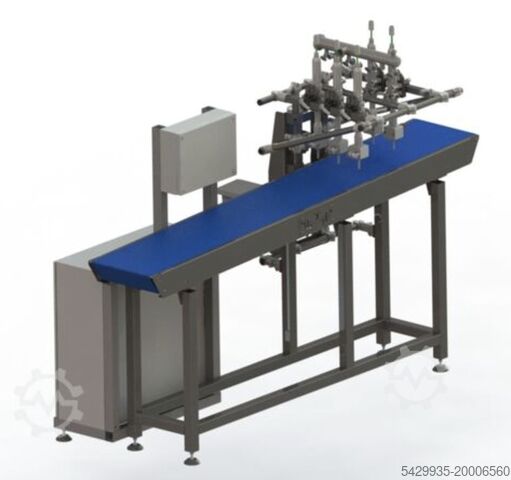 Sistema de dosagem com transportador de correia Viscotec 2VHD12-3D Hygienic Dispenser