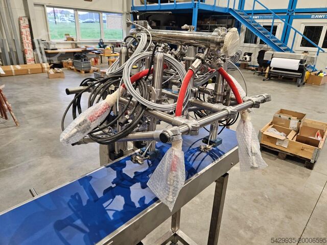 Formadora de pestillos y unidad de cobertura Krüger&Salecker, Viscotec, Heumader MFT 0200/0300/0400, 2VHD12-3D