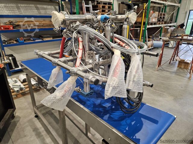 Formadora de pestillos y unidad de cobertura Krüger&Salecker, Viscotec, Heumader MFT 0200/0300/0400, 2VHD12-3D