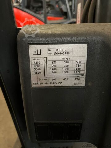 Electric 3-wheel forklift Jungheinrich EFG-DF 18