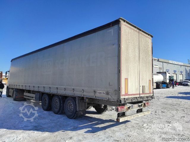 Open semitrailer with tarp Schmitz Cargobull Curtainsider Standard
