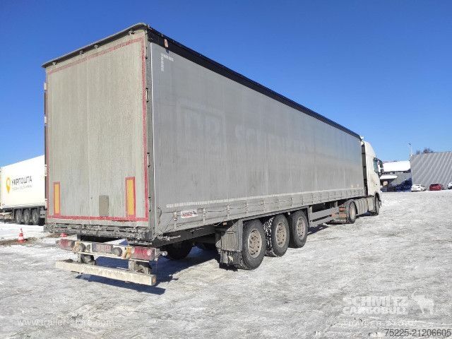 Open semitrailer with tarp Schmitz Cargobull Curtainsider Standard