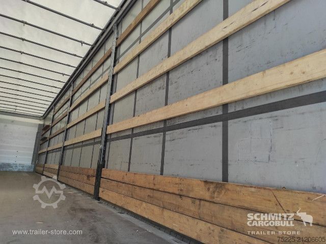 Open semitrailer with tarp Schmitz Cargobull Curtainsider Standard