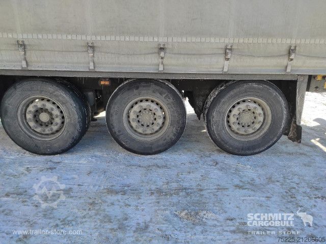 Open semitrailer with tarp Schmitz Cargobull Curtainsider Standard