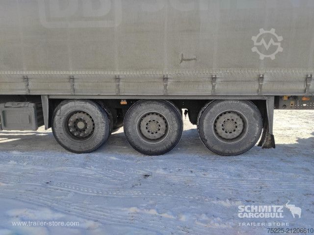 Open semitrailer with tarp Schmitz Cargobull Curtainsider Standard
