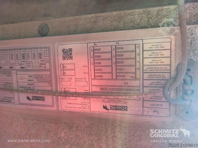 Open semitrailer with tarp Schmitz Cargobull Curtainsider Standard