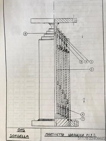 Piattaforma idraulica di sollevamento per operatore, portata Kg. 200 Sordella 