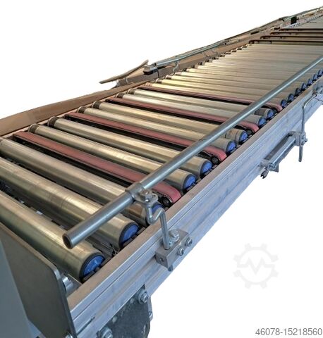 Sorting accumulating roller conveyor with ejector Transnorm 3820-700-645