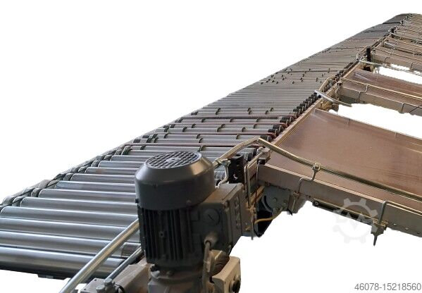 Sorting accumulating roller conveyor with ejector Transnorm 3820-700-645