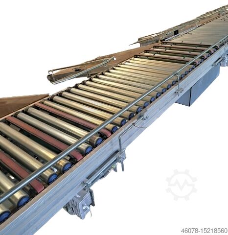Sorting accumulating roller conveyor with ejector Transnorm 3820-700-645