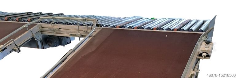 Sorting accumulating roller conveyor with ejector Transnorm 3820-700-645
