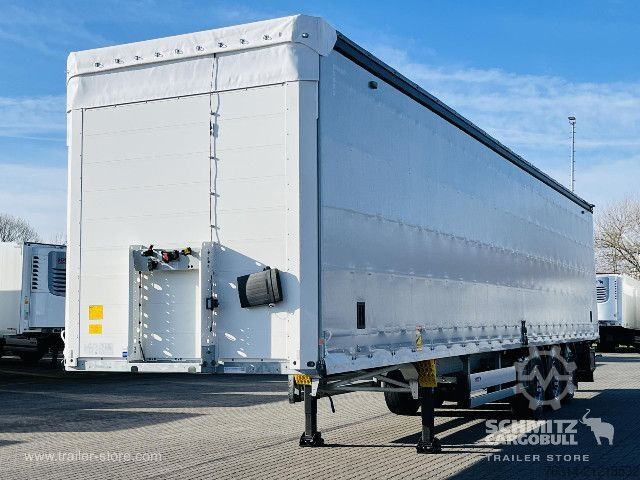Nyitott ponyvás félpótkocsi Schmitz Cargobull Curtainsider Standard Getränke