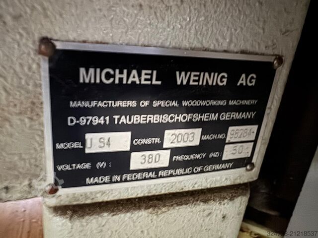 Fire-sidet høvl WEINIG UNIMAT SUPER 4