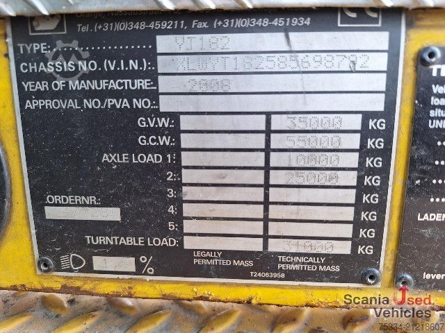 Standard nyergesvontató Terberg YT 182 Terberg, Mafi, Wiesel