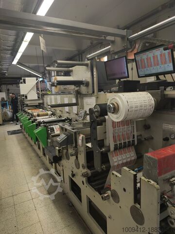 Máquina de impresión flexográfica de etiquetas Gidue (Bobst) Gidue M3 430 K8 2014