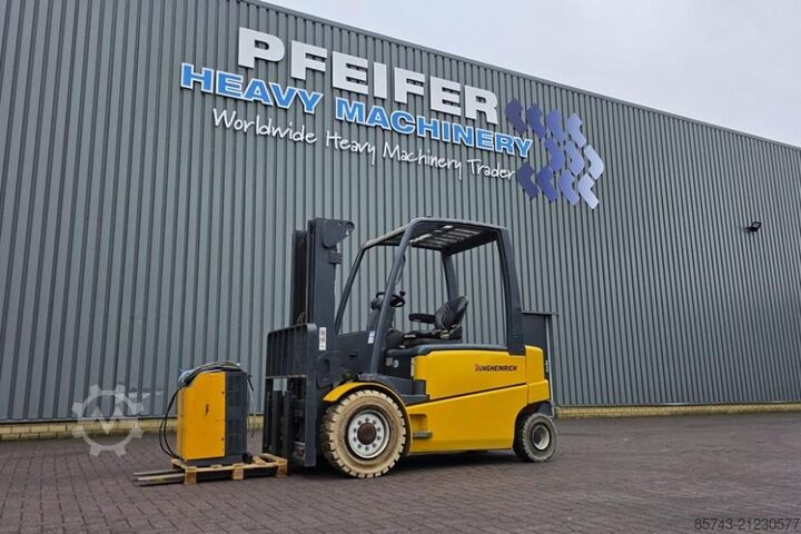 Forklift Jungheinrich EFG535 Electric, Lifting Height 4700mm, Freelift 1