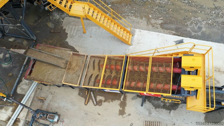 Crushing unit FABO HY-800 SERIES 80 TPH SCREW WASHER HY-800 SERIES 80 TPH SCREW WASHER