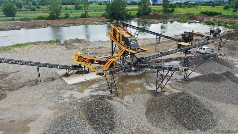 Crushing unit FABO HY-800 SERIES 80 TPH SCREW WASHER HY-800 SERIES 80 TPH SCREW WASHER