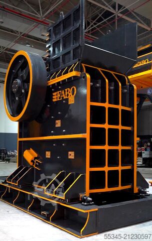Crushing equipment / jaw crusher FABO Jaw Crusher stone crushing machine 320-600 t/h