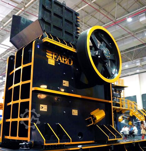 Crushing equipment / jaw crusher FABO Jaw Crusher stone crushing machine 320-600 t/h