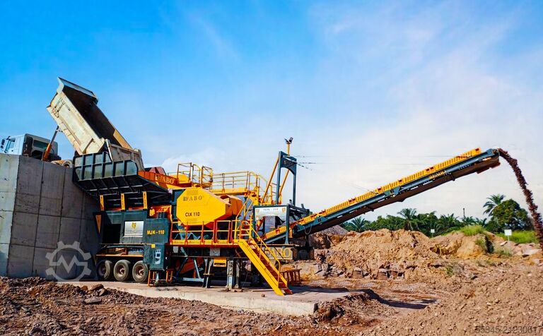Crushing equipment / jaw crusher FABO Jaw Crusher hard stone crushing machine 180-300 t/h