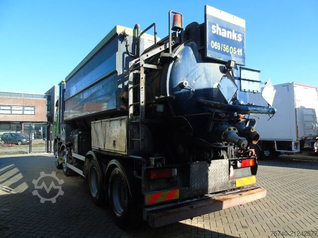 Suction vehicle Volvo FM 12.340 + ecota 14.700 liter + 8x4 + euro 2 +...