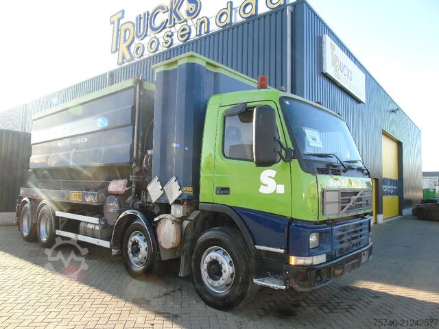 Suction vehicle Volvo FM 12.340 + ecota 14.700 liter + 8x4 + euro 2 +...