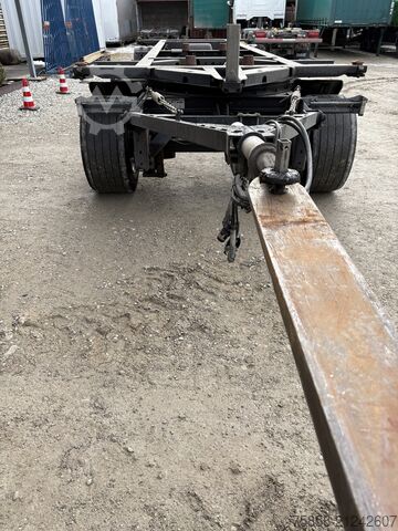Swap chassis trailer Krone Lafette Breitreifen 445 + langer Hub