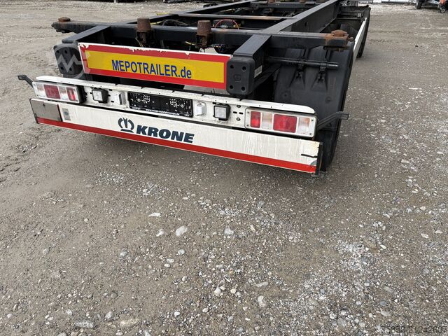 Swap chassis trailer Krone Lafette Breitreifen 445 + langer Hub