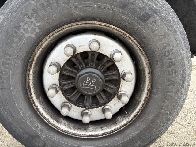 Swap chassis trailer Krone Lafette Breitreifen 445 + langer Hub